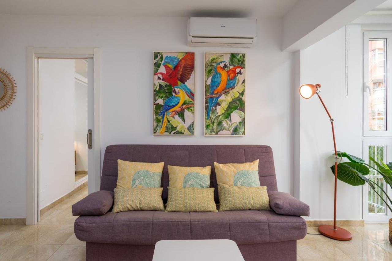 Mp5-Just Renovated Apartment Right On The Beach 马拉加 外观 照片